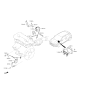 Diagram for Hyundai Veloster Oxygen Sensor - 39210-2B365