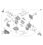 Diagram for 2020 Hyundai Veloster Heater Core - 97138-J3000