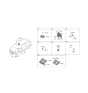 Diagram for 2021 Hyundai Veloster Air Bag Control Module - 95910-J3100