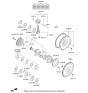 Diagram for 2021 Hyundai Veloster Flywheel - 23200-2B570