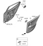 Diagram for 2021 Hyundai Veloster Door Handle - 83620-J3000-TSK