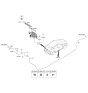 Diagram for 2020 Hyundai Veloster Wiper Linkage - 98700-J3000