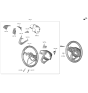 Diagram for 2020 Hyundai Veloster Steering Wheel - 56100-J3FA0-UFM