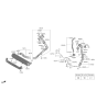 Diagram for Hyundai Veloster Intercooler - 28270-2B810