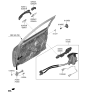 Diagram for 2022 Hyundai Veloster N Door Handle - 82661-J3700