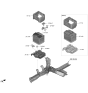 Diagram for 2021 Hyundai Veloster Battery Terminal - 37180-J3000