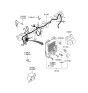 Diagram for 2002 Hyundai Elantra Fuse Box - 91110-2D000