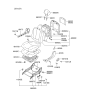 Diagram for 2004 Hyundai Elantra Seat Cushion - 88150-2D000