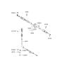 Diagram for 2001 Hyundai Elantra Shift Cable - 46790-2D101