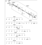 Diagram for 2001 Hyundai Elantra Axle Shaft - 49507-2DA00