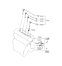 Diagram for 2000 Hyundai Elantra Spark Plug Wire - 27501-23B00