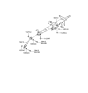 Diagram for 2004 Hyundai Elantra Steering Column - 56310-2D100