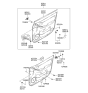 Diagram for 2003 Hyundai Elantra Light Socket - 92635-2D000