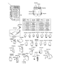 Diagram for Hyundai XG350 Relay - 95550-39000