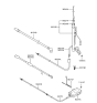 Diagram for Hyundai Elantra Antenna Mast - 96233-38500