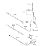 Diagram for Hyundai Antenna Mast - 96233-38500