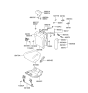 Diagram for 2004 Hyundai Elantra Seat Cover - 89160-2D602-CJU