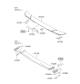 Diagram for 2001 Hyundai Elantra Spoiler - 87251-2D000