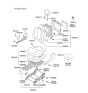 Diagram for 2004 Hyundai Elantra Seat Cover - 88260-2D100-CIU