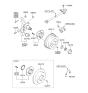 Diagram for Hyundai Tiburon Brake Disc - S5841-12931-0