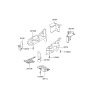 Diagram for 2005 Hyundai Elantra Air Deflector - 29135-2D100