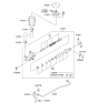 Diagram for 2001 Hyundai Elantra Clutch Master Cylinder - 41660-2DA00