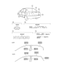 Diagram for 2002 Hyundai Elantra Emblem - 86320-2D001