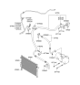 Diagram for 2001 Hyundai Santa Fe A/C Hose - 97768-26001