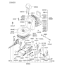 Diagram for 2001 Hyundai Santa Fe Seat Cushion - 88150-26000