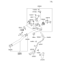 Diagram for Hyundai XG300 Thermostat Housing - 25611-39000