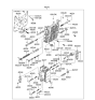 Diagram for Hyundai XG300 Valve Body - 46210-39512