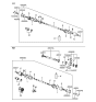 Diagram for 2000 Hyundai Santa Fe Drive Shaft - 49500-26681