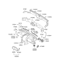 Diagram for Hyundai Santa Fe Air Bag - 84560-26500