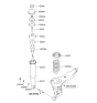 Diagram for Hyundai Santa Fe Bump Stop - 55375-26000