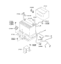 Diagram for 2002 Hyundai Santa Fe Battery Tray - 37150-26200