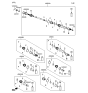 Diagram for 2005 Hyundai Santa Fe Axle Shaft - 49501-26511