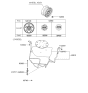 Diagram for 2005 Hyundai Santa Fe Wheel Cover - 52960-26200