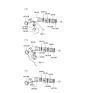 Diagram for 2000 Hyundai Santa Fe Fuel Line Clamps - 14711-48003