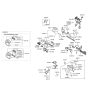 Diagram for Hyundai Cigarette Lighter - 95110-24001