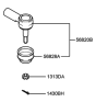 Diagram for 2005 Hyundai Santa Fe Tie Rod End - 56820-3B000