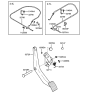 Diagram for 2003 Hyundai Santa Fe Throttle Cable - 32790-26020