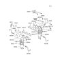 Diagram for 2001 Hyundai Santa Fe Catalytic Converter - 28530-39911