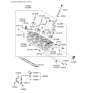 Diagram for 2001 Hyundai Santa Fe Cylinder Head Gasket - 22311-39501