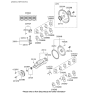 Diagram for 2006 Hyundai Tiburon Rod Bearing - 23060-37340