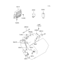 Diagram for 2000 Hyundai Santa Fe Relay - 39160-39650