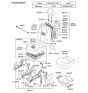 Diagram for 2002 Hyundai Santa Fe Seat Cover - 88270-26000-SBA