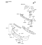 Diagram for 2001 Hyundai Santa Fe Fog Light - 92405-26560