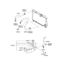 Diagram for Hyundai Santa Fe Radiator Hose - 25412-26300