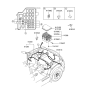 Diagram for Hyundai Santa Fe Fuse Box - 91288-26100