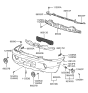 Diagram for 2004 Hyundai Santa Fe Side Marker Light - 92303-26011